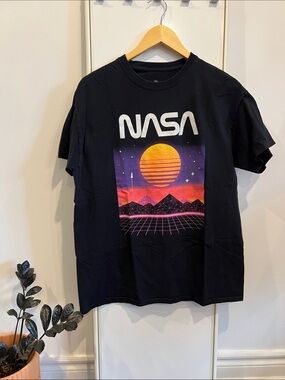 NASA Retro Sunset Graphic Tee